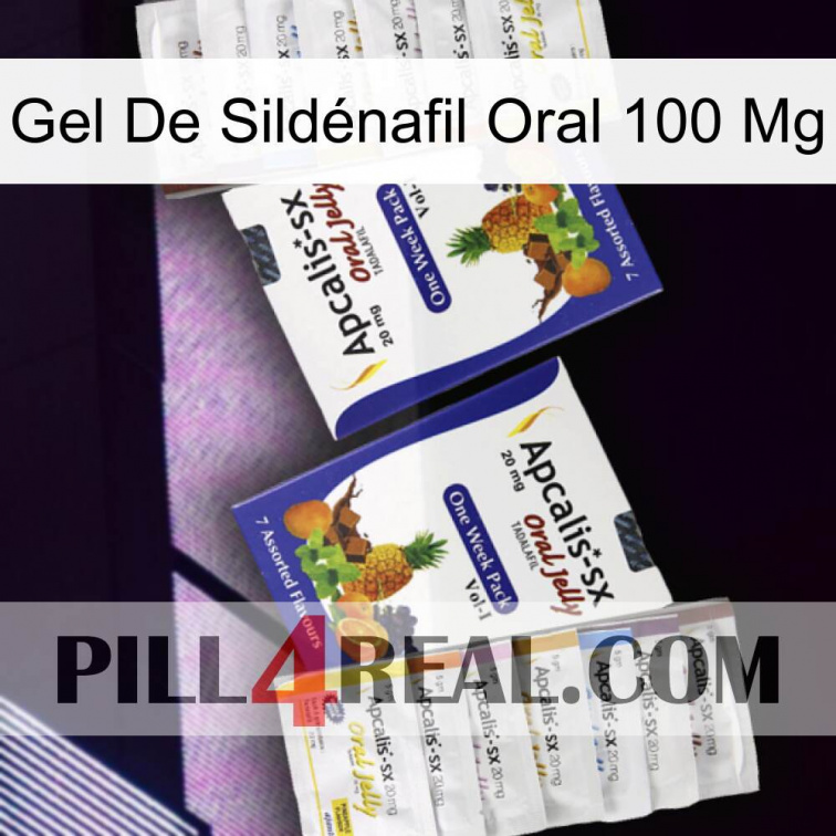 Gel De Sildénafil Oral 100 Mg 12